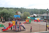 Открытие детской площадки 